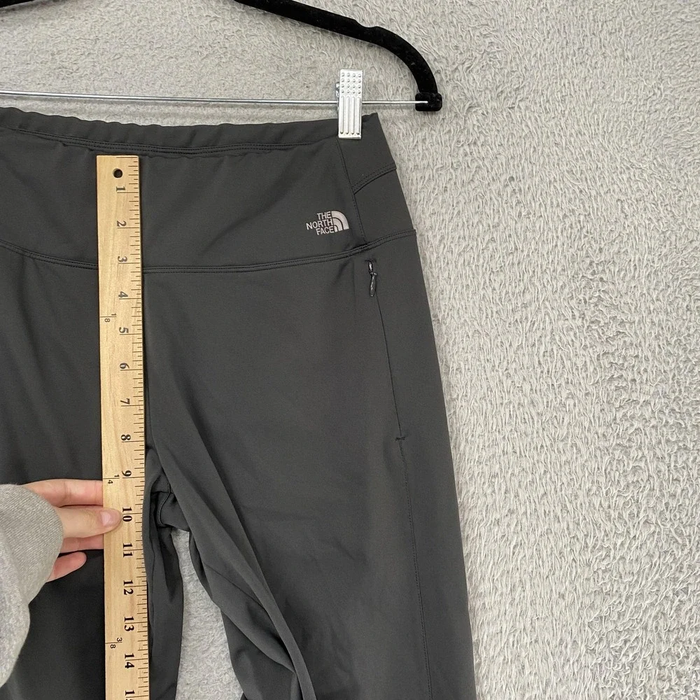 The‎ North Face Yoga Pants Womens Small Gray Hiking Trail Zip Pocket Track